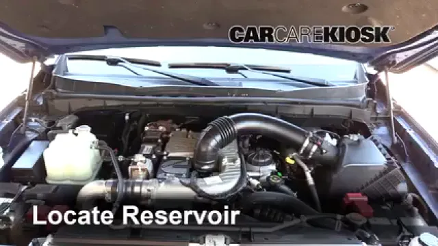 2018 Nissan Titan XD SL 5.0L V8 Turbo Diesel Liquide essuie-glace Ajouter du liquide